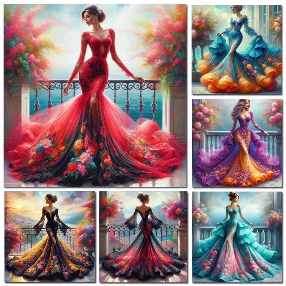 Embroidery Garments - Kendin Yap Elmas Tablo Sanatı: Güzel