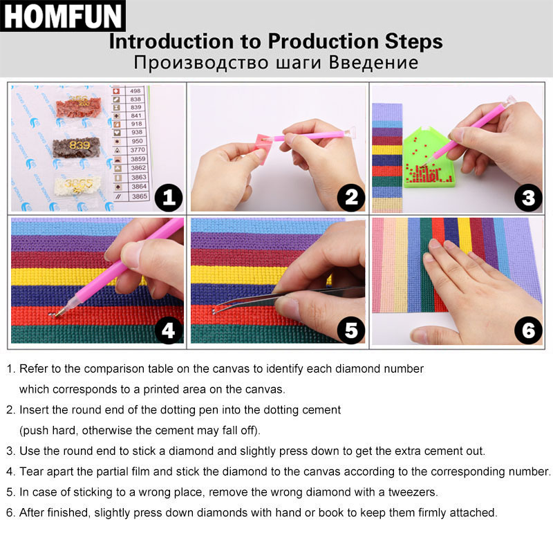 HOMFUN Sanat 5D Diy Elmas Boya - Embroidery Lady Bug incelemesi ve fiyatı