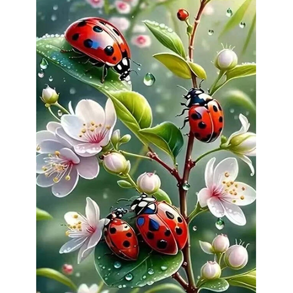 Çerçevesiz, 5d Elmas Boyama Uğ - Embroidery Lady Bug incelemesi ve fiyatı