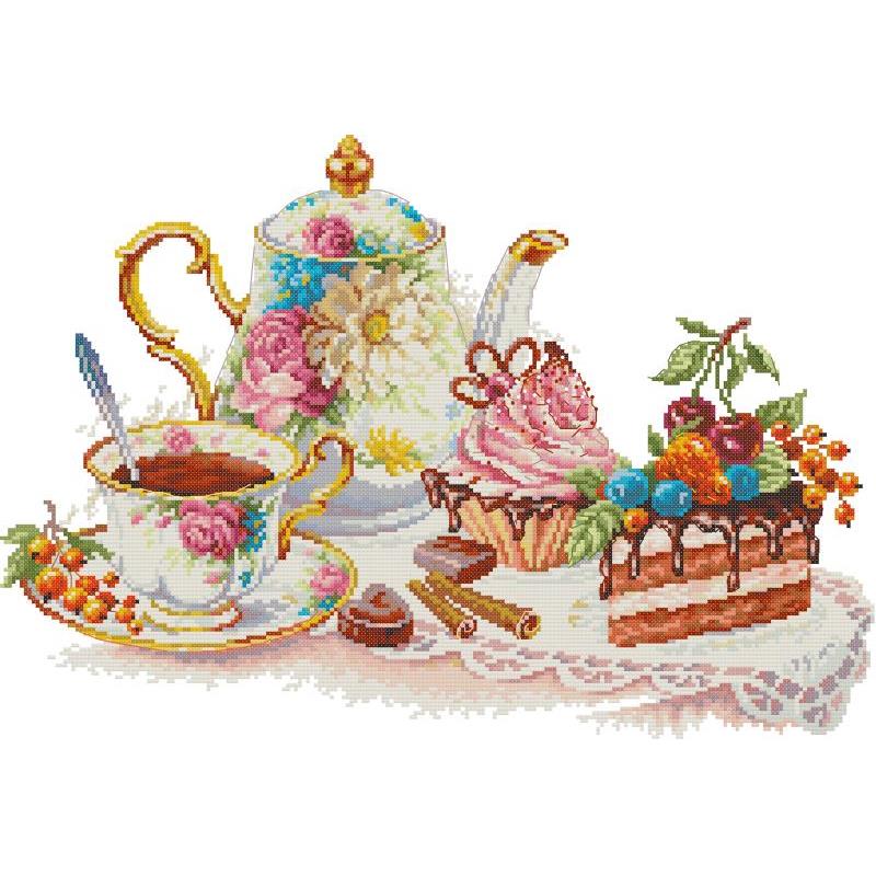 İkindi Çayı Tatlı Desen Çapraz - Embroidery Meaning incelemesi ve fiyatı