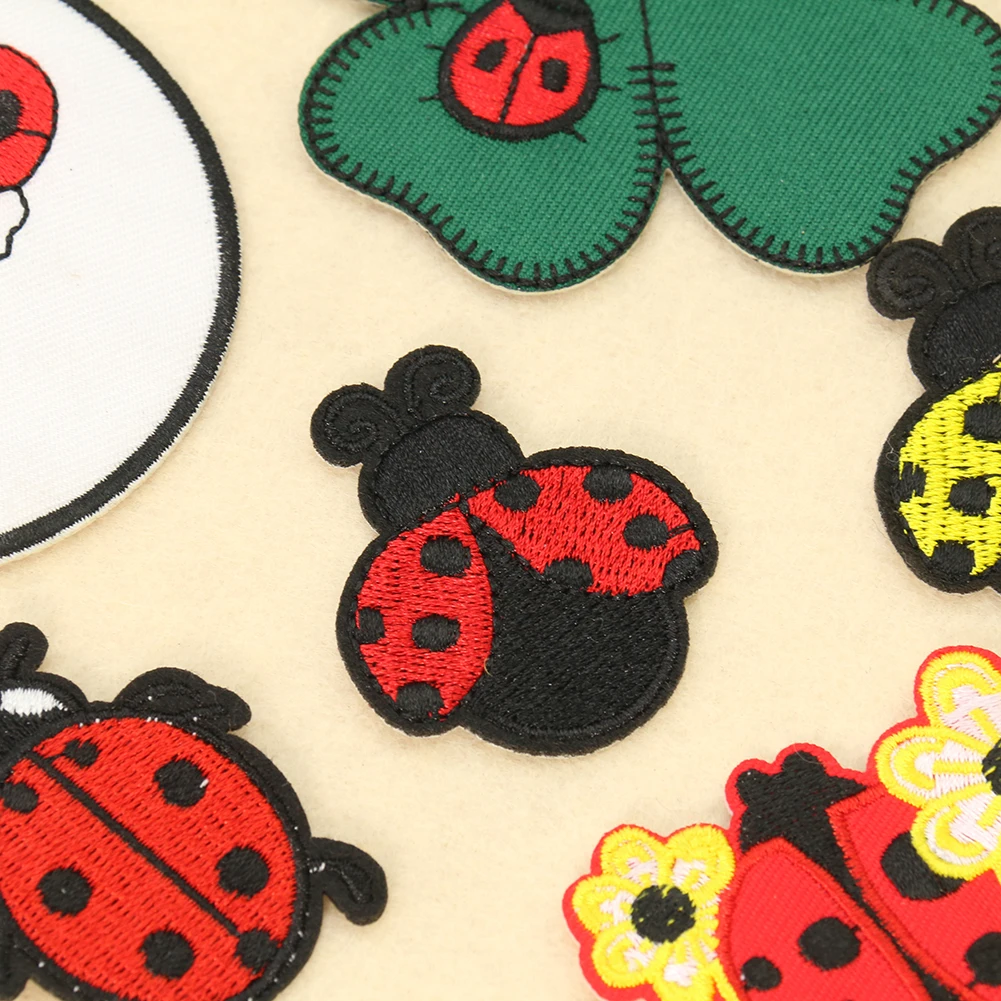 2 adet karikatür uğur böceği d - Embroidery Lady Bug incelemesi ve fiyatı