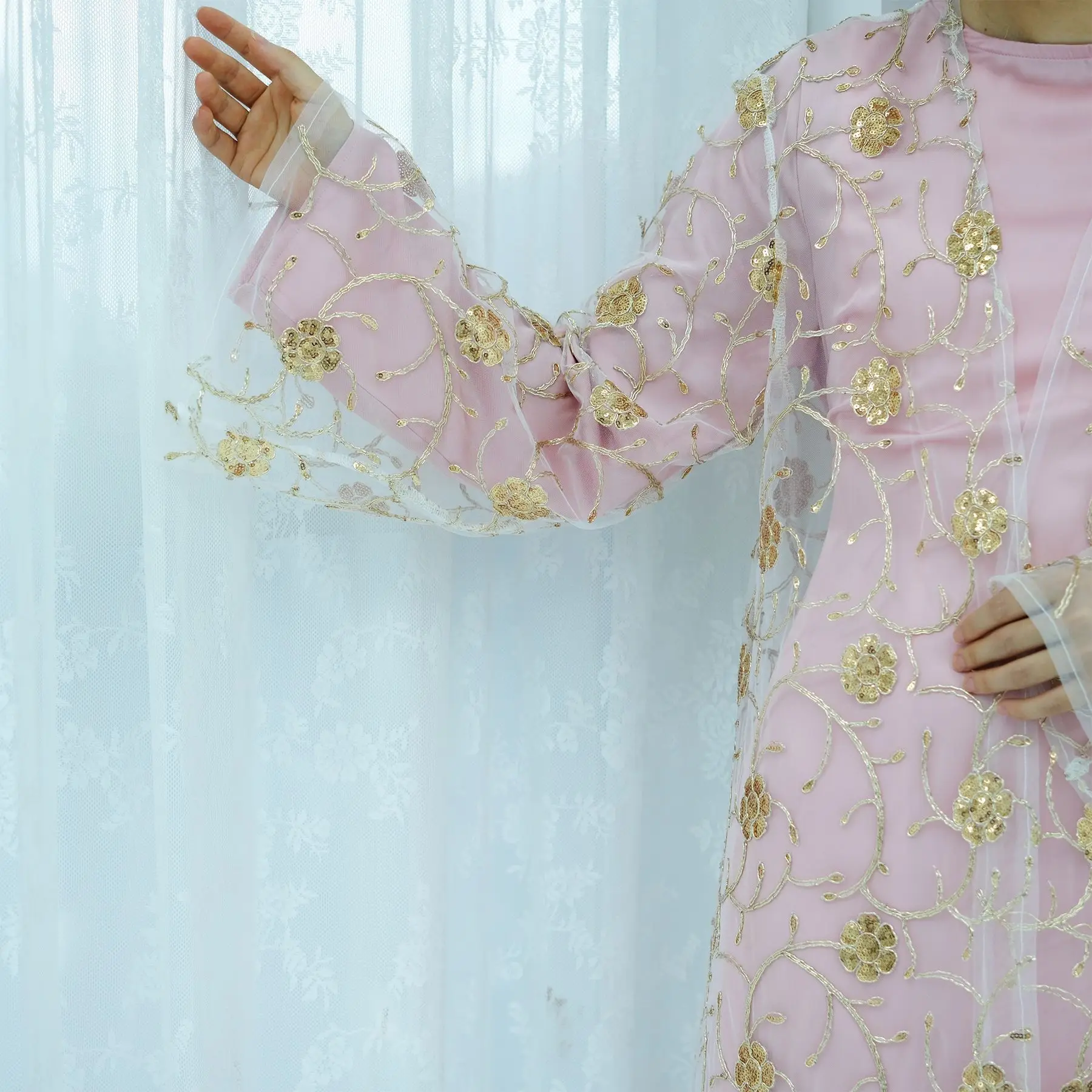 Müslüman Fileli Kimono Hırka P - Embroidery Kebaya incelemesi ve fiyatı