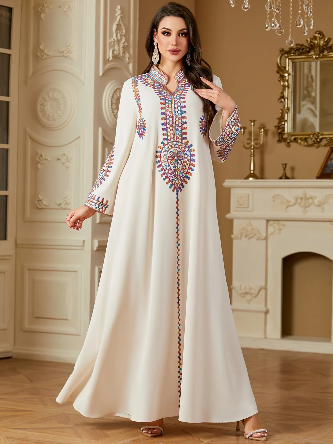 Eid Nakış Parti Elbise Kadın M - Embroidery Kebaya incelemesi ve fiyatı