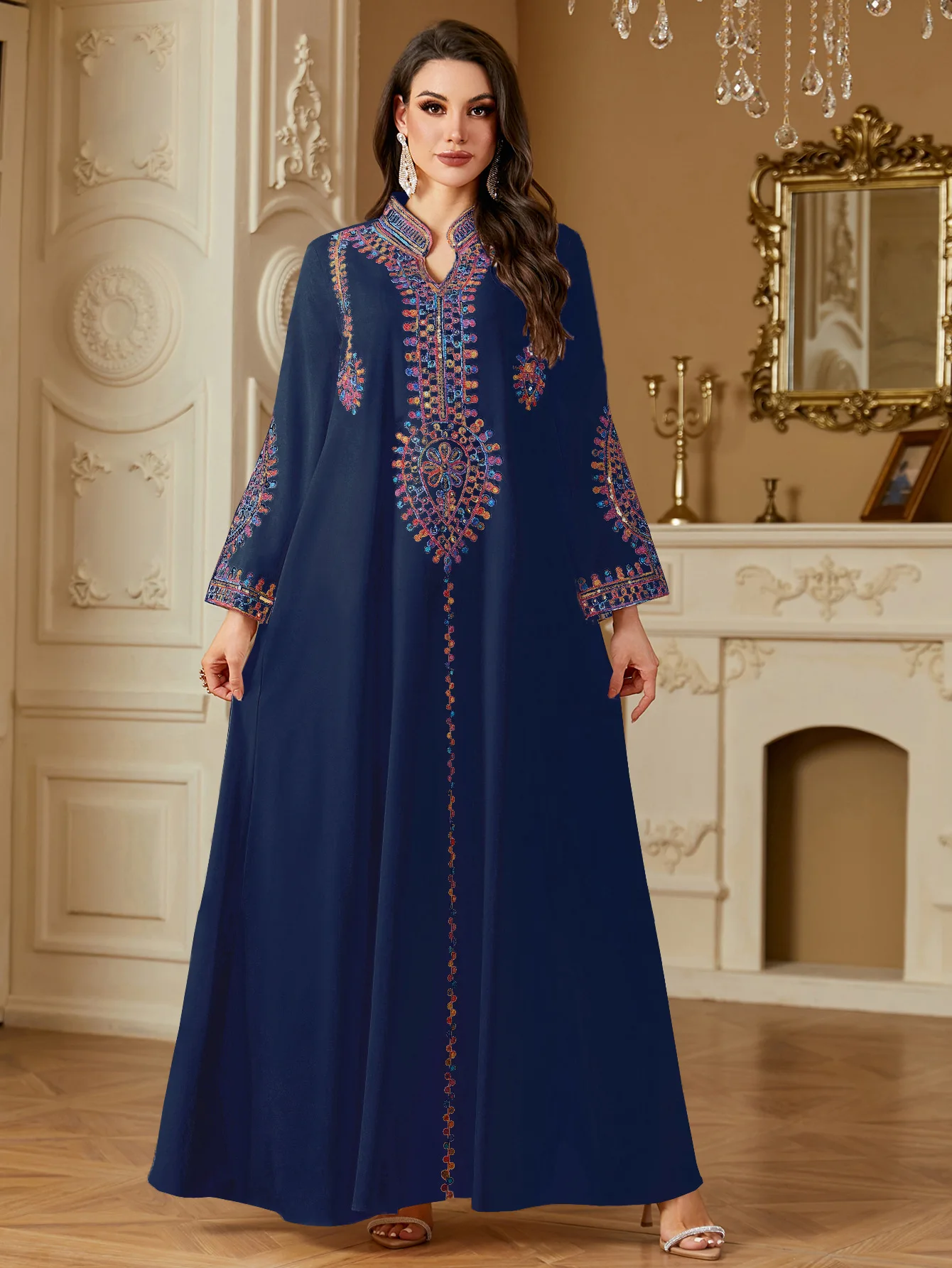 Eid Nakış Parti Elbise Kadın M - Embroidery Kebaya incelemesi ve fiyatı