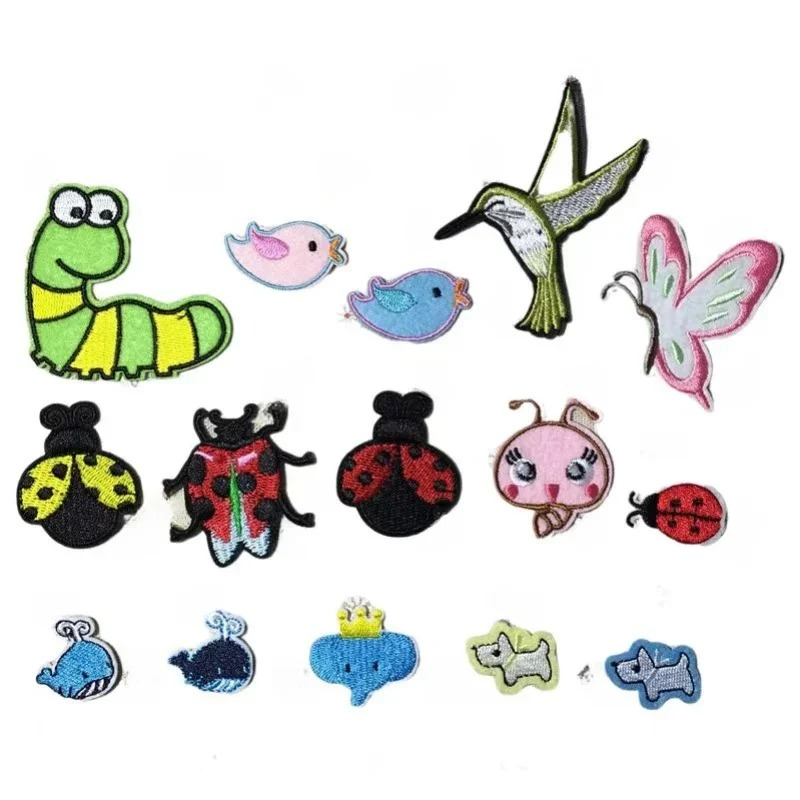 100 adet/grup Lüks Anime Nakış - Embroidery Lady Bug incelemesi ve fiyatı